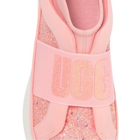 NIB Ugg Womens’s Neutra Chunky Glitter Sockliner Sneaker - Size 10 - Picture 6 of 9